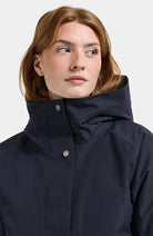 DIDRIKSONS Alana parka jas blauw voor dames | Sophie Stone