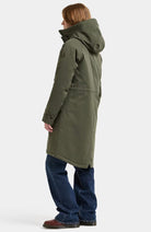DIDRIKSONS Luna parka jas deep green voor dames | Sophie Stone