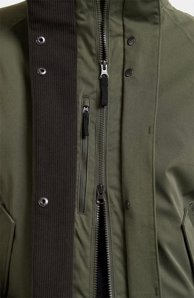 DIDRIKSONS Luna parka jas deep green voor dames | Sophie Stone
