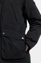 DIDRIKSONS Melody parka jas black vrouw | Sophie Stone