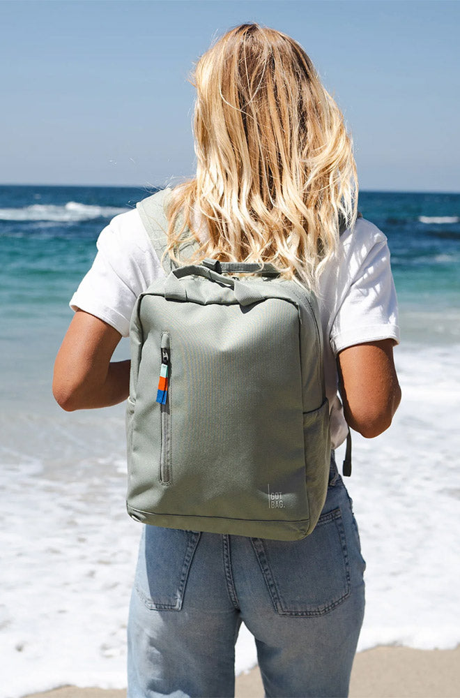 GOT BAG Daypack 2.0 Rucksack, hellgrün, aus Ozeanplastik, unisex | Sophie Stone