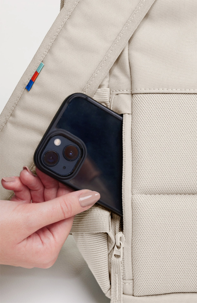 GOT BAG Daypack 2.0 backpack beige van oceaan plastic unisex | Sophie Stone