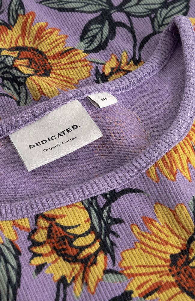 Dedicated Valdermarsvik Sunflower Tank Top, Organic Cotton, Women's | Sophie Stone