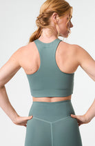 Girlfriend Collective Dylan sport BH hunter groen voor vrouwen | Sophie Stone