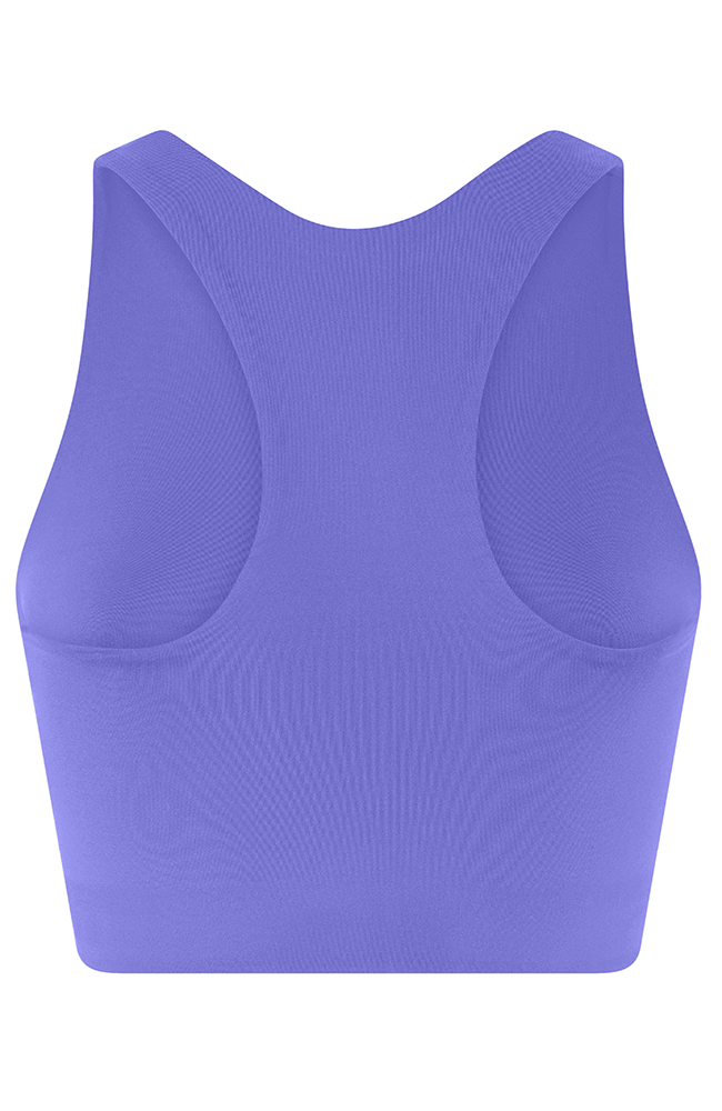 Girlfriend Collective Dylan bra purple wild iris RPET ladies | Sophie Stone