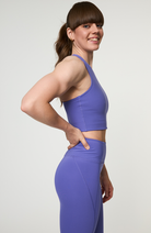 Girlfriend Collective Dylan sports top purple RPET ladies | Sophie Stone