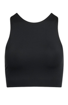 Girlfriend Collective Dylan sports bra black RPET woman | Sophie Stone