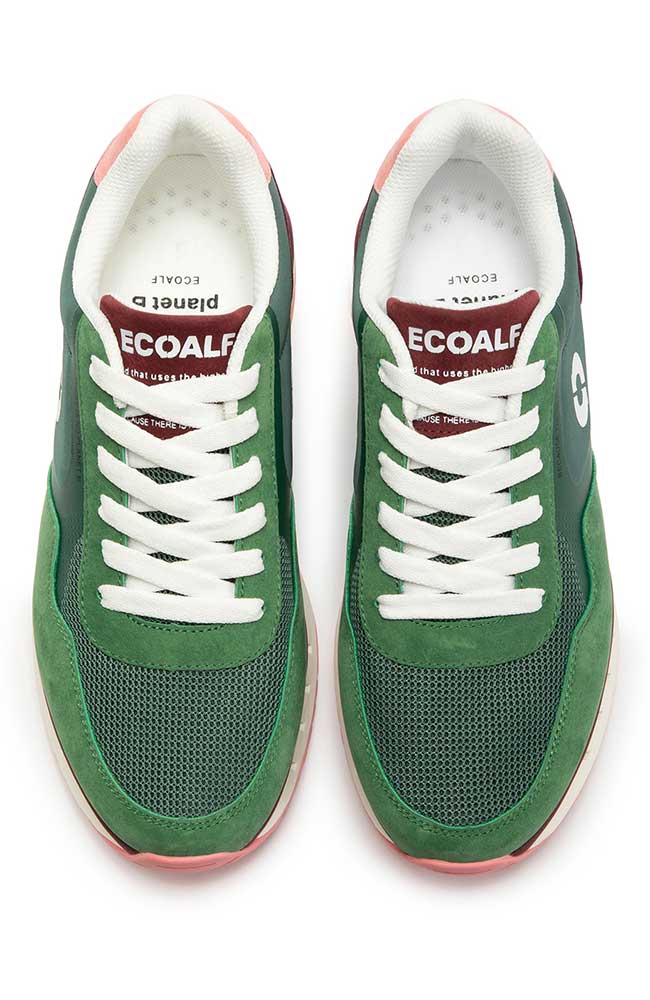 Ecoalf Cervino Emerald duurzame sneaker rPET | Sophie Stone