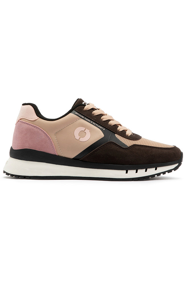 Ecoalf Cervino Taupe duurzame sneaker gerecycled PET | Sophie Stone