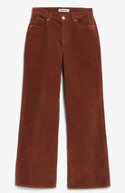 ARMEDANGELS Enijaa corduroy broek rustwood GOTS bio katoen vrouwen | Sophie Stone