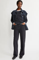 ARMEDANGELS Enijaa jeans ebony zwart gerecycled katoen ladies | Sophie Stone