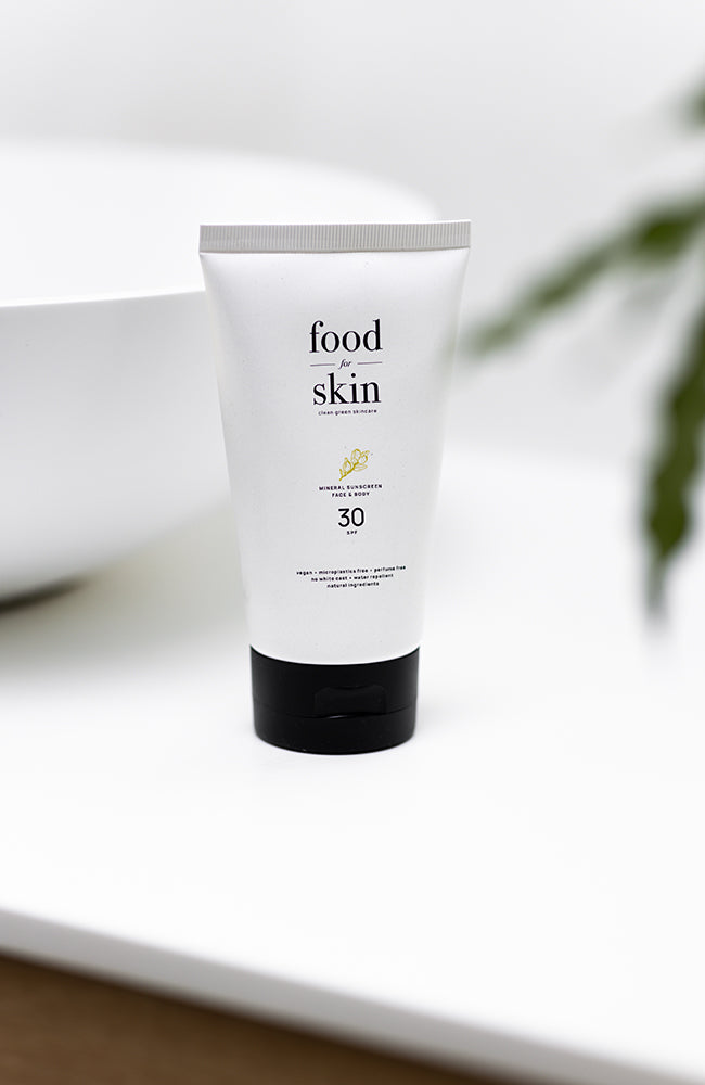 B-corp Food for skin unisex 100% eerlijke en duurzame zonnebrand 50ml SPF30 | Sophie Stone
