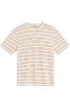 Bask in the Sun Fabian Clay T-Shirt mit Streifen aus Bio-Baumwolle für Herren | Sophie Stone