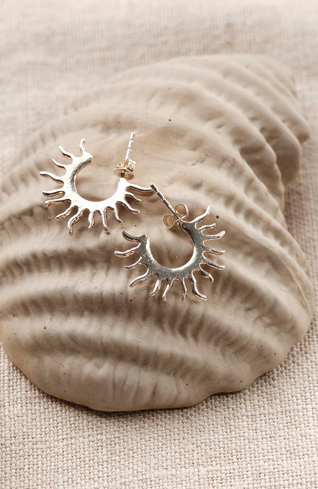 A Beautiful Story Fierce oorbellen silver plated messing dames | Sophie Stone