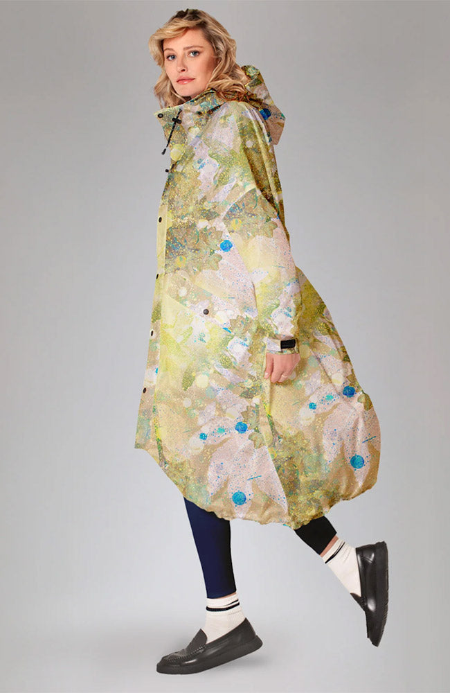 Rainkiss Flora Raincoat Made from Recycled PET (Unisex) | Sophie Stone