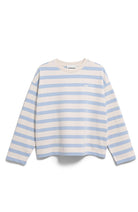 ARMEDANGELS Frankaa bold sweater soft blue bio katoen dames | Sophie Stone