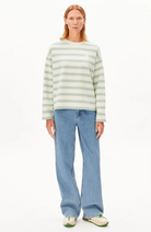 ARMEDANGELS Frankaa bold sweater foam biologisch katoen dames | Sophie Stone