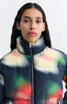 Thinking MU Gemma jacket bloom navy van gerecycled PET (GRS) dames | Sophie Stone