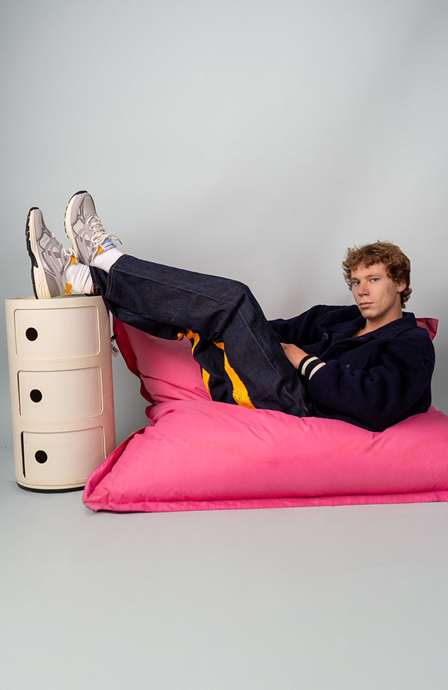 Genesis G-Eco`99 Paddy Mesh sneaker gray yellow vegan women | Sophie Stone