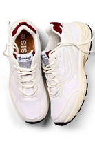 Genesis G-Eco`99 Paddy Mesh sneaker white wine vegan leather women's | Sophie Stone