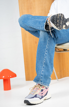 Genesis G-Eco`99 Reco gray blue pink vegan leather unisex | Sophie Stone