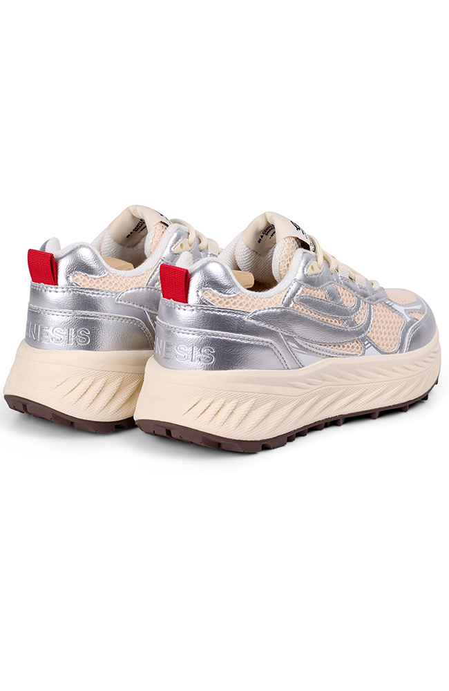 Genesis G-Eco`99 Bulky silver almond vegan leather women's | Sophie Stone