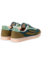 Genesis G-Volley mesh sneaker amber green petrol vegan women | Sophie Stone