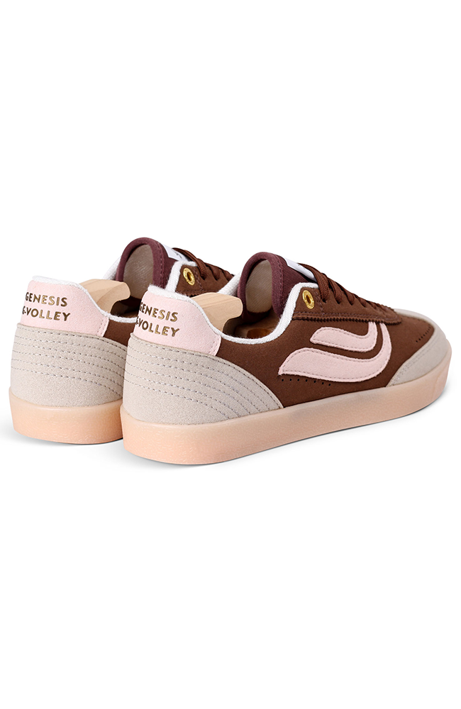 Genesis G-Volley hairy sneaker gray brown rose vegan women | Sophie Stone