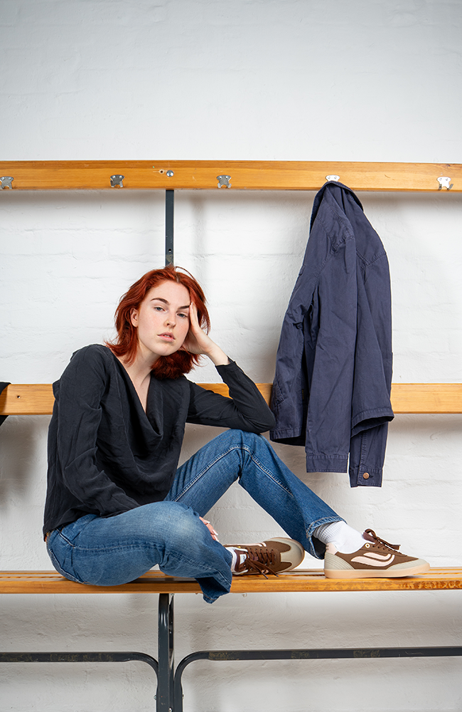 Genesis G-Volley hairy sneaker gray brown rose vegan unisex | Sophie Stone