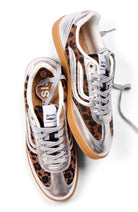 G-volley animal sneaker Silver Leo vegan vrouwen | Sophie Stone