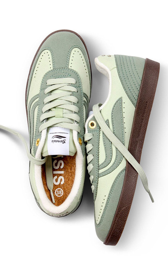 Genesis G-volley one color world greenish sneakers vegan ladies | Sophie Stone