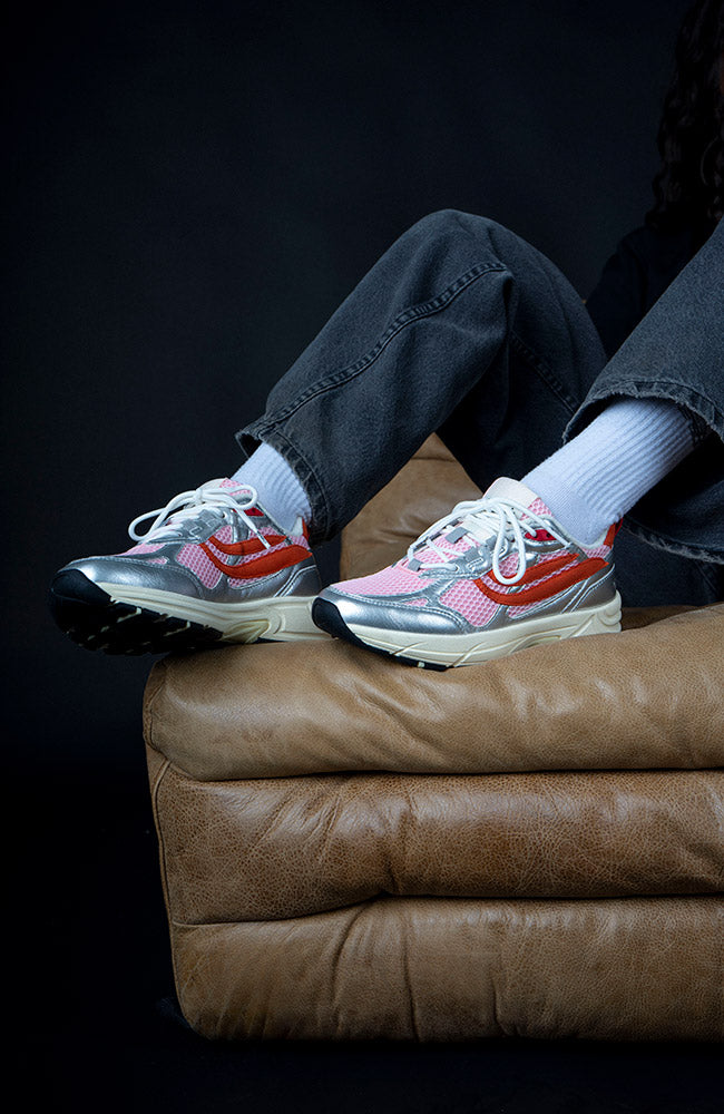 Genesis G-Eco’99 Multi Sneaker in Rosa und Silber aus veganem Leder für Damen | Sophie Stone