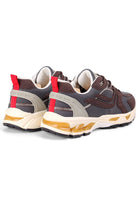 Genesis G-Ultra colourful sneaker brown grey vegan leer vrouwen | Sophie Stone