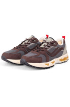 Genesis G-Ultra colourful sneaker brown grey vegan leer vrouw | Sophie Stone