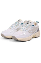 G-Eco '99 Gray-Bottomed Sneaker, White/Silver, Vegan Leather, Women's | Sophie Stone