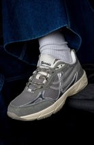 G-Eco`99 grey bottom sneaker Grey Silver vegan leer uniseks | Sophie Stone