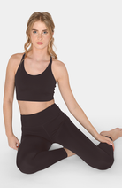 Girlfriend Collective Float legging bruin RPET vrouwen | Sophie Stone