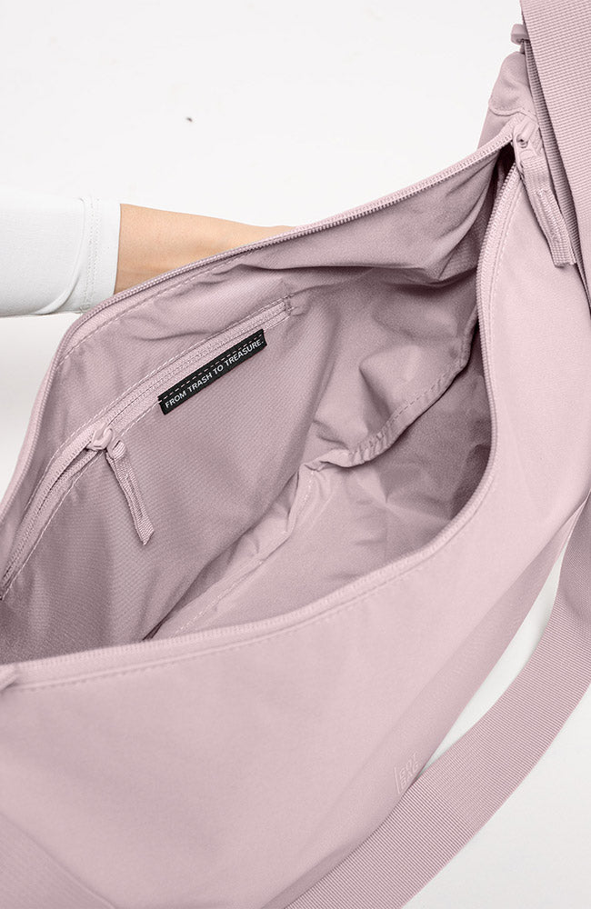 GOT BAG | Moon bag large roze van gerecycled plastic vrouwen | Sophie Stone