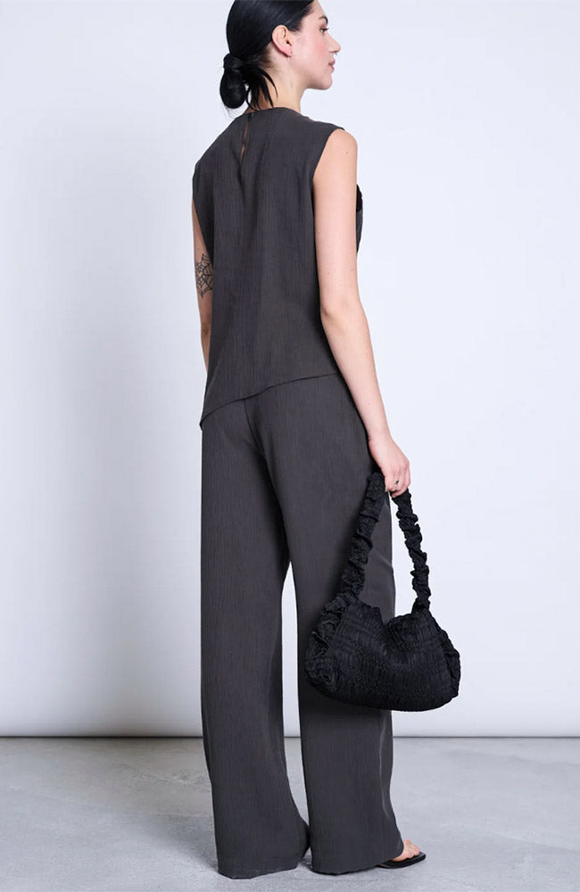 JAN N JUNE Hava broek grijs Lyocell (TENCEL™) voor dames | Sophie Stone 