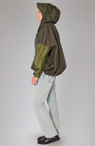 Rainkiss Herringbone Anorak regenponcho van rPET uniseks | Sophie Stone