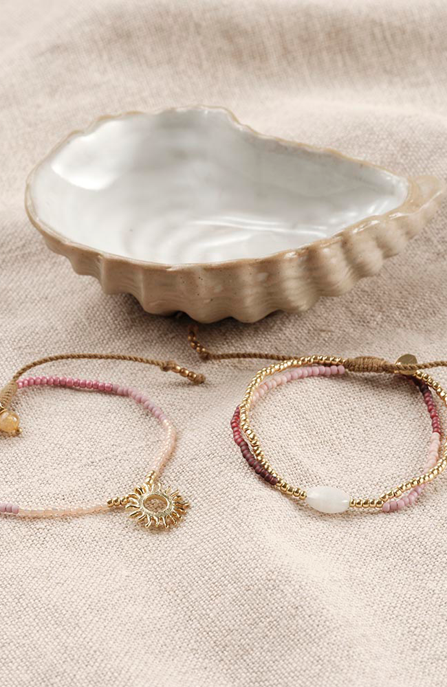 A Beautiful Story Hoping armband citrien gold messing vrouw | Sophie Stone