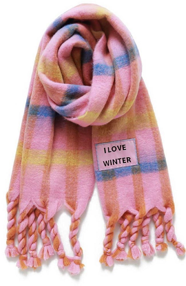 VERB TO DO I love winter scarf from Repreve for women | Sophie Stone