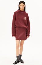ARMEDANGELS Iconic boucle trui velvet ember van wol voor vrouwen | Sophie Stone