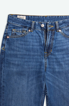 Kings of Indigo Inoe Jeans Baumwolle blau mittelstark abgenutzt Bio-Baumwolle Damen | Sophie Stone