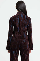 Kings of Indigo Iwashiro jasje fudge flock 100% biologisch katoen voor dames | Sophie Stone