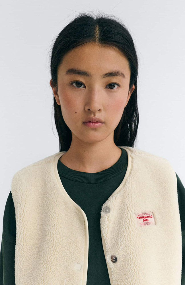 Thinking MU Ivory jay bodywarmer rPET dames | Sophie Stone