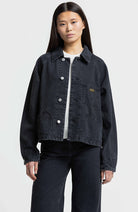 Kings of Indigo Jeena jack zwart 100% GOTS bio katoen dames | Sophie Stone