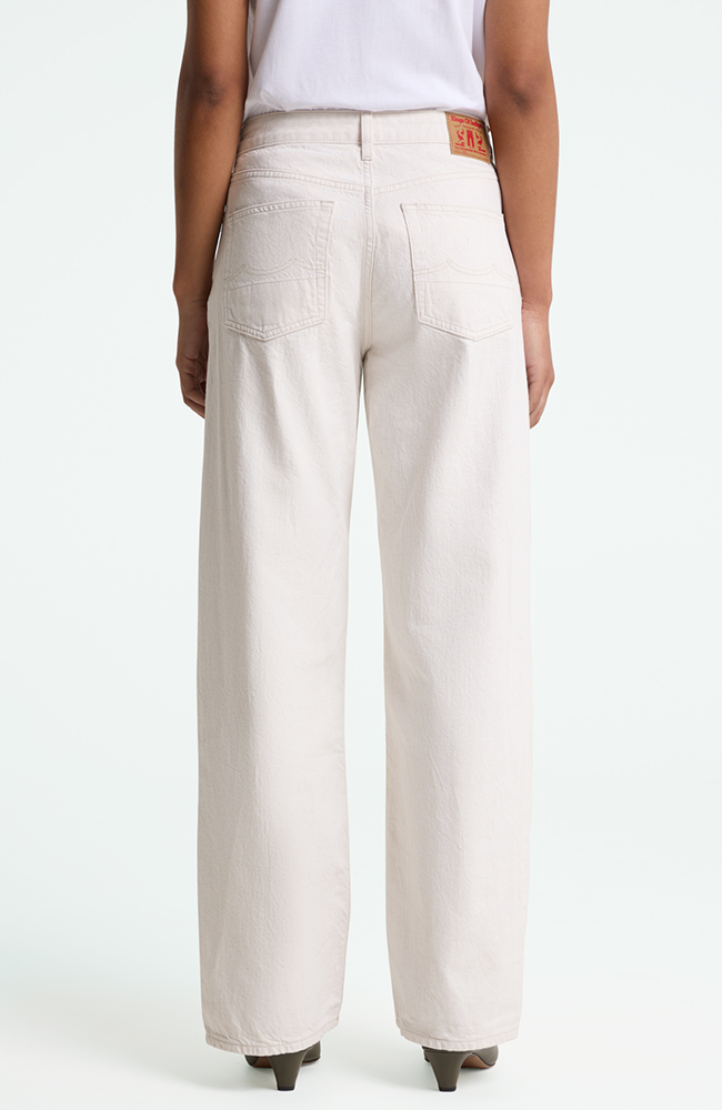 Kings of Indigo Joan jeans Amsterdam undyed o.a. biologisch katoen vrouw | Sophie Stone