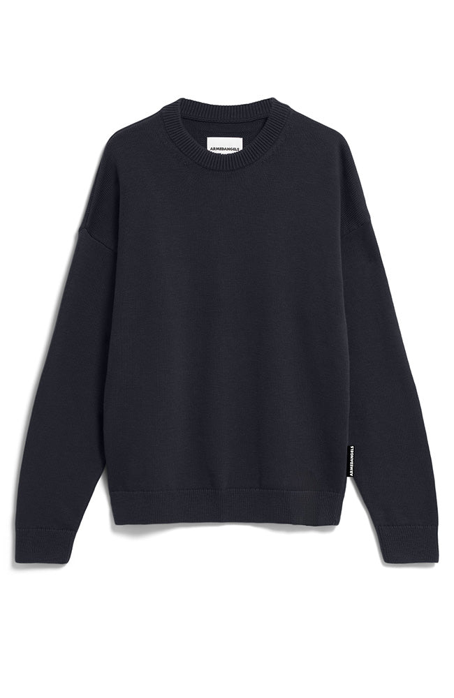 ARMEDANGELS Jovaan sweater night sky from organic cotton men | Sophie Stone