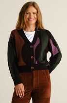 Dedicated Kanan vest wavy van bio katoen voor dames | Sophie Stone